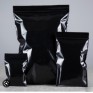 2 x 2"  Black UV/Light-Fast Grip Seal Polybags - Plain