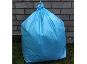 Blue Extra Long Refuse Sacks 18x29x56"  (packed 100's)