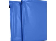Blue Opaque Mailing Bags with Perm Seal Tape (6 Sizes)