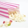Candy Striped Paper SOS Pick n Mix Style Bags (6 Colours)