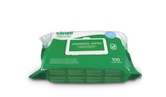 Clinell Universal Wipes (Green Pack) x 100's 