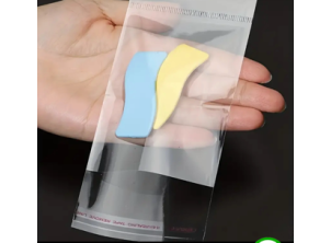 (DL) 114 x 223mm + 30mm PP Bags with Euroslot Header & resealable flap (Clear Header)