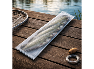 10 x 40" Clear Polythene Bags (250G) x 100