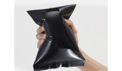 3" x 4"  Black UV/Light-Fast Grip Seal Polybags - Plain