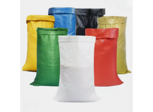 Coloured Woven Polypropylene Sacks (2 sizes)