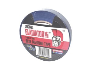 Gladiator Blue UV Resistant Masking Tape (2 sizes) Gladiator Blue UV Resistant Masking Tape (2 sizes)