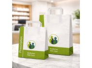 Pharmacy / Chemists Counter / Prescription Paper Bags (NHS / NON-NHS) / Labels