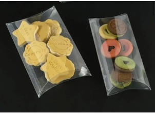 PVC Pillow Boxes with Eurohole (4 sizes)