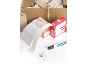 White Paper Self Adhesive Labels (In a Dispenser Box)