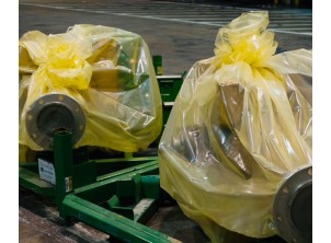 Yellow Tinted Gusseted Poly Liners (1 size)