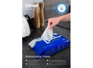 Antimicrobial Wipes Clinell 20pcs/pack Antimicrobial Wipes Clinell 20pcs/pack