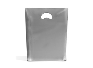 Silver Carrier Bags (Varigauge) Premium Quality - 3 Sizes 