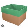 Green Tinted Polythene Bags 310x530x530mm (12x21x21") Food Use