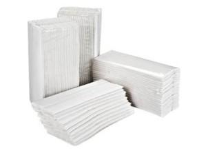 C-Fold Hand Towels  2 Ply White 23 x 33cm (Case 2430) 	 