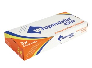 Wrapmaster 4500 Parchment Paper 45cm X 50m (Pack of 3)