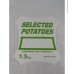 1.5kg Green Printed Potato Sacks (9.5 x 14")  Packed in 1000's