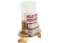 Printed "Potato" Bags - Clear