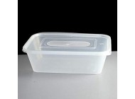 Clear Microwaveable Container & Lid