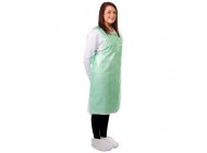 PE Aprons 69cm (assorted) 20mu 	5 x 200 flat packed or rolled  	   	  