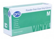 Vinyl Powder-Free Blue or Clear Gloves (all sizes) (1000Qty)