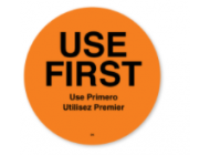 51mmDiameter Use First Permanent Adhesive Labels 500Qty