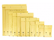 Bubble Mailers (Jiffy Style) White or Gold