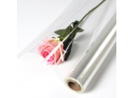 800mm x 100M Clear Polypropylene Film Rolls (Flower Wrap)