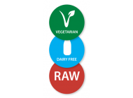 Food Alarm Labels- 3 Options (Vegetarian, Dairy Free, Raw